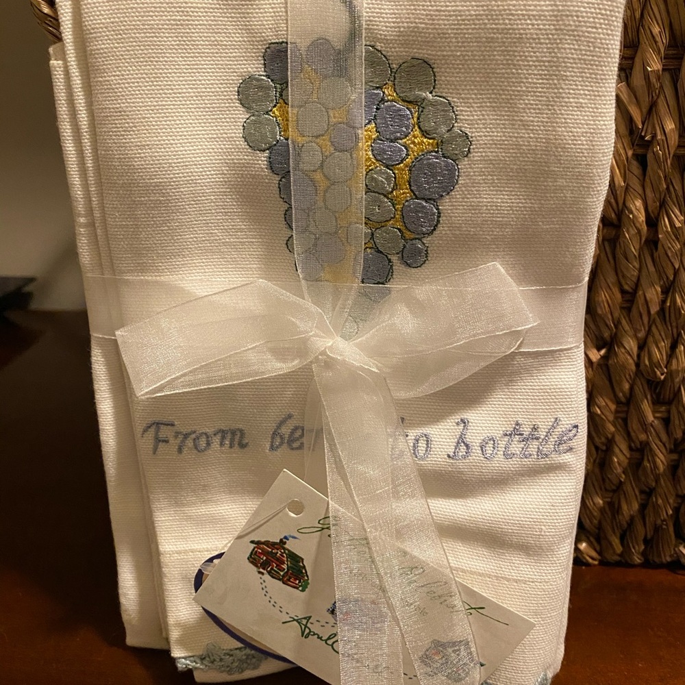 April Cornell Set of Three Tea Towels